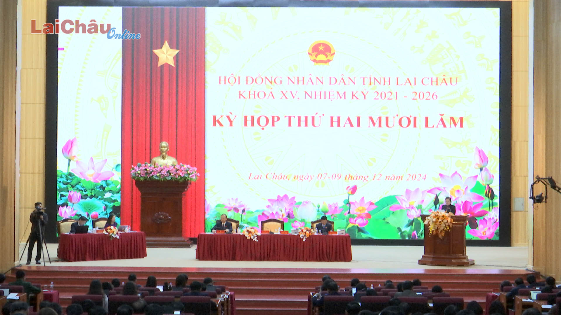 Khai mạc Kỳ họp thứ hai mươi lăm, HĐND tỉnh khoá XV, nhiệm kỳ 2021-2026