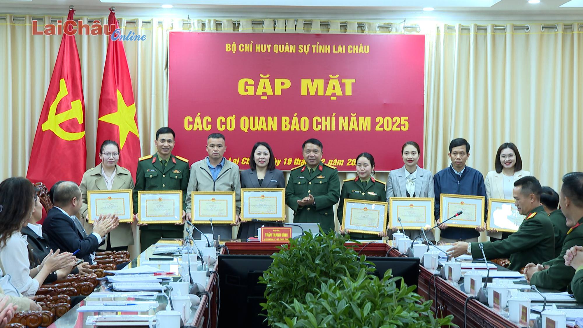 Bộ CHQS tỉnh gặp mặt các cơ quan báo chí năm 2025