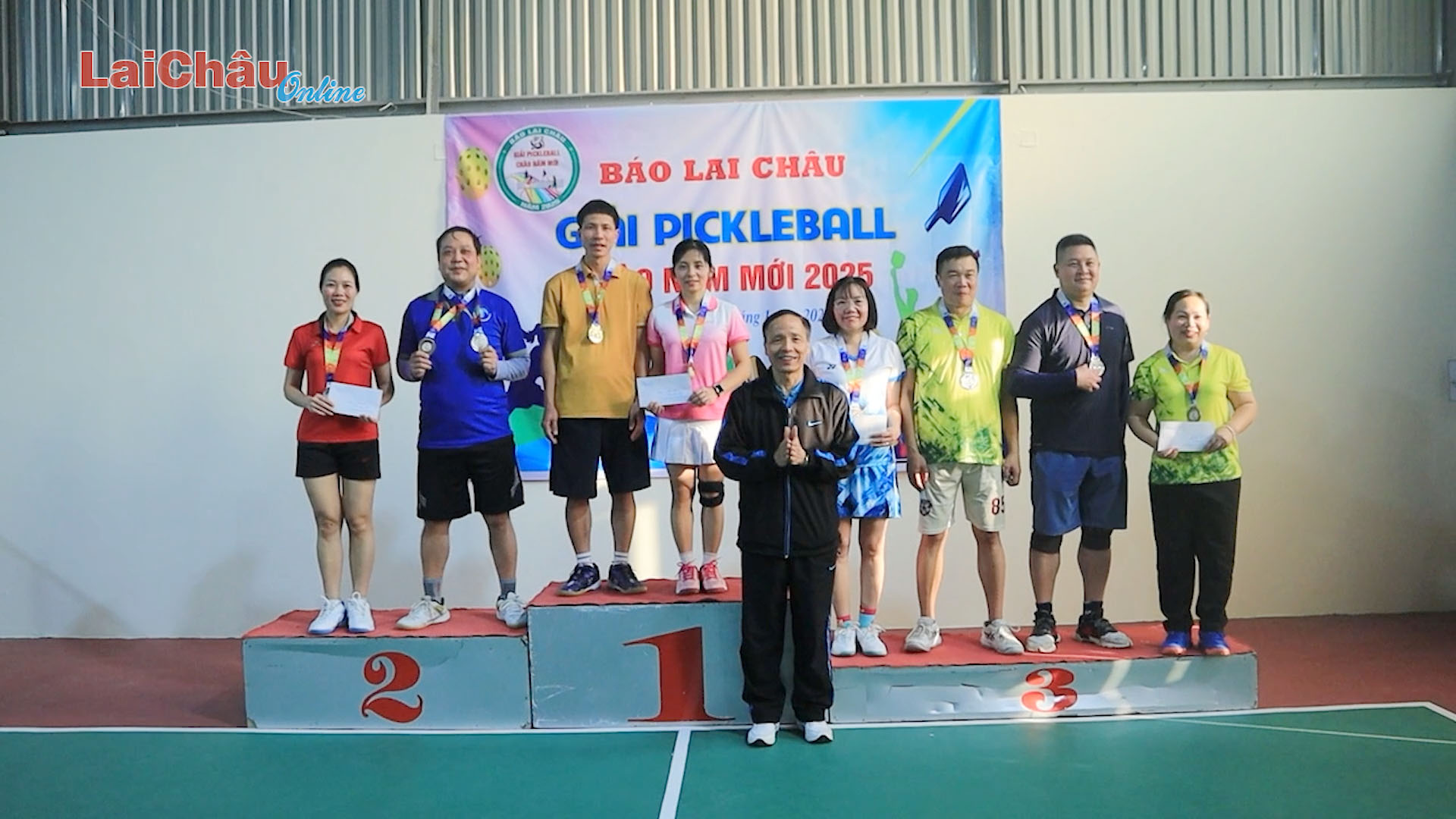 Giải Pickleball chào mừng năm mới 2025